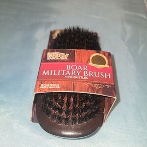 Wav Boar Military Brush - 100% Pure Boar Bristles. New In Package.